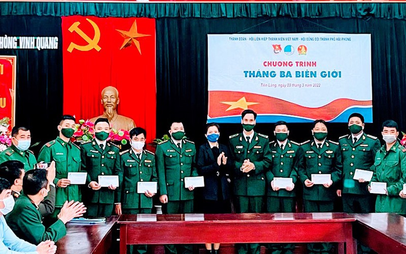  Thành đoàn Hải Phòng tổ chức chương trình “Tháng ba biên giới” 