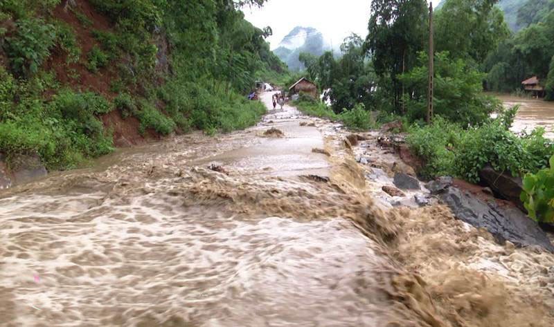  Bắc Bộ đón đợt mưa lớn diện rộng, nguy cơ rất cao lũ quét, sạt lở đất 