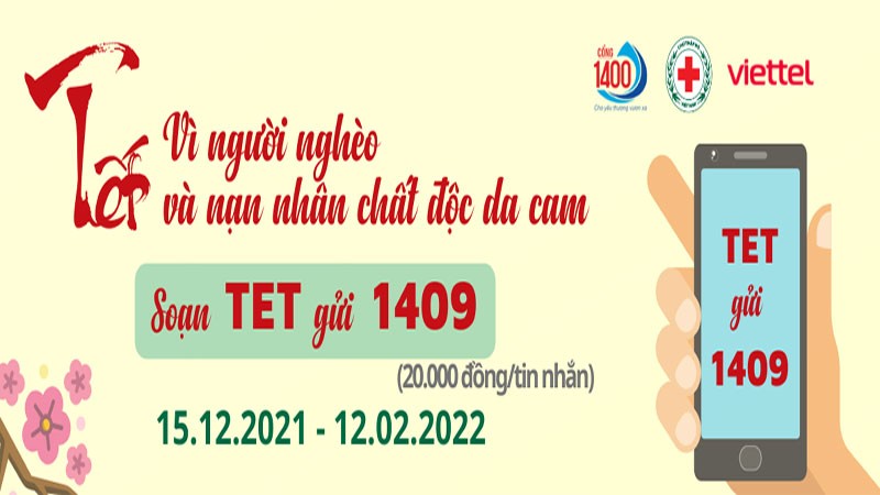  Phát động nhắn tin ủng hộ "Tết vì người nghèo và nạn nhân chất độc da cam" 