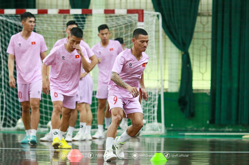  Tuyển futsal Việt Nam chuẩn bị tham dự Giải vô địch Đông Nam Á 