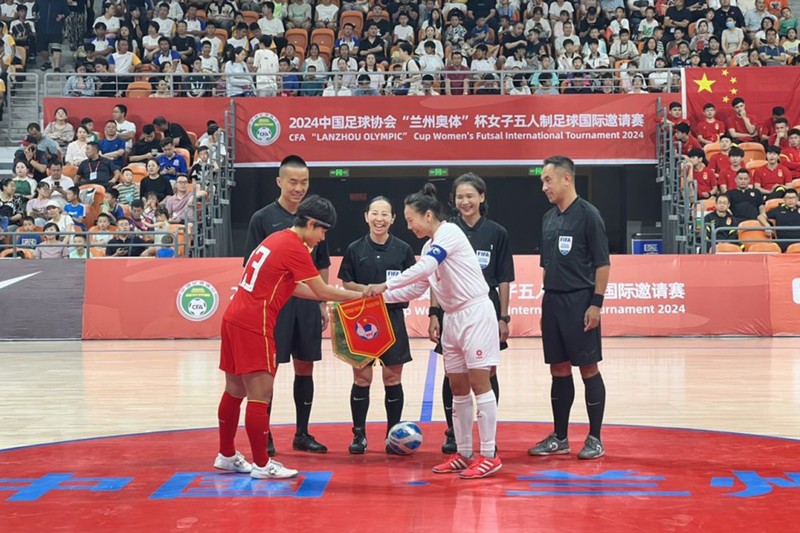  Giải giao hữu futsal nữ quốc tế: Việt Nam thắng 4-2 Trung Quốc 