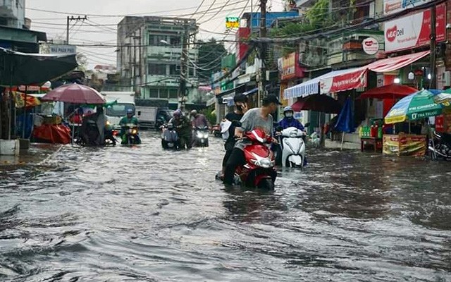  Gian nan chống ngập đô thị 