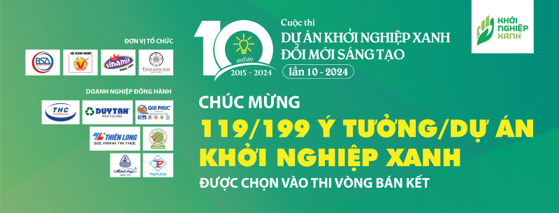 (ĐCSVN) - 49 ý tưởng/dự án đến từ 17 tỉnh, thành dự thi vòng bán kết Cuộc thi “Ý tưởng/dự án khởi nghiệp xanh - Phát triển bền vững” tại Thủ đô Hà Nội diễn ra trong các ngày 6 - 8/10 thể hiện sự quyết tâm, kiên trì tiếp tục hành trình khởi nghiệp, làm giàu trên mảnh đất quê hương.