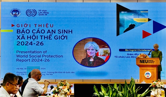 (ĐCSVN) - “Báo cáo An sinh xã hội thế giới 2024 - 2026” là một nghiên cứu quan trọng mà Việt Nam có thể tham khảo để thực thi an sinh xã hội hiệu quả hơn trong bối cảnh mới.