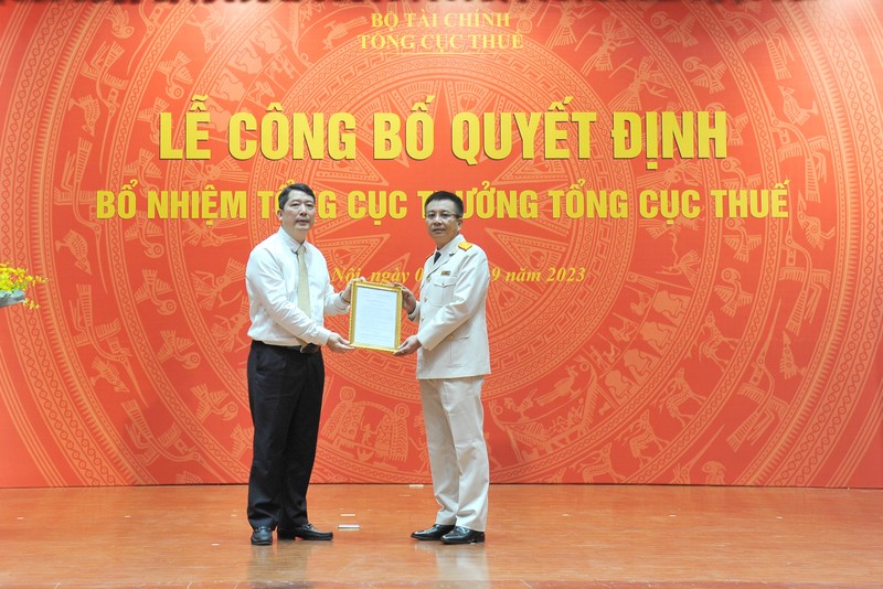  Bộ Tài chính công bố Quyết định bổ nhiệm Tổng cục trưởng Tổng cục Thuế 