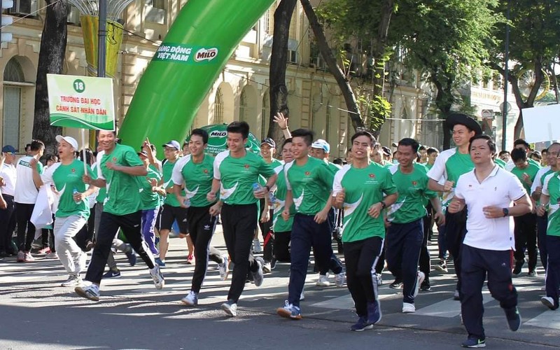  30.000 người chạy Olympic vì sức khỏe toàn dân 