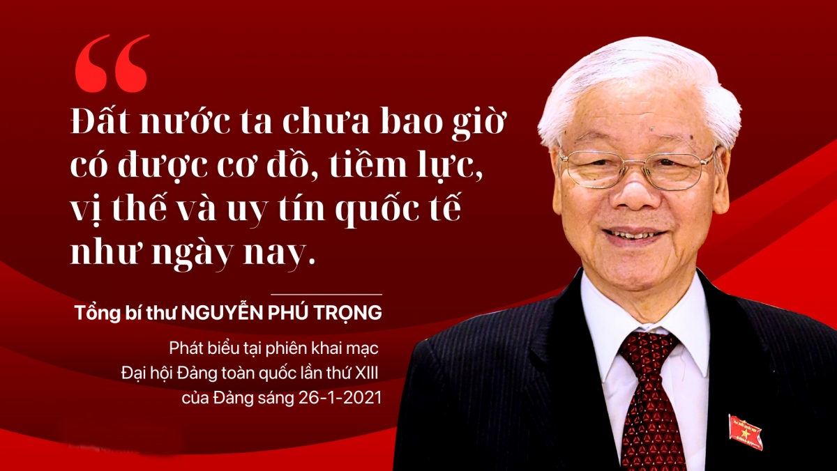 (ĐCSVN) - Báo điện tử Đảng Cộng sản Việt Nam trân trọng giới thiệu toàn văn bài viết  “Đất nước ta chưa bao giờ có được cơ đồ, tiềm lực, vị thế và uy tín quốc tế như ngày nay” của đồng chí Phạm Minh Chính - Ủy viên Bộ Chính trị, Thủ tướng Chính phủ nước Cộng hòa xã hội chủ nghĩa Việt Nam. 