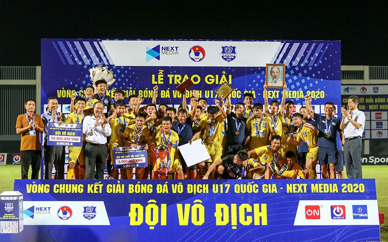  U17 Sông Lam Nghệ An đoạt ngôi vô địch 