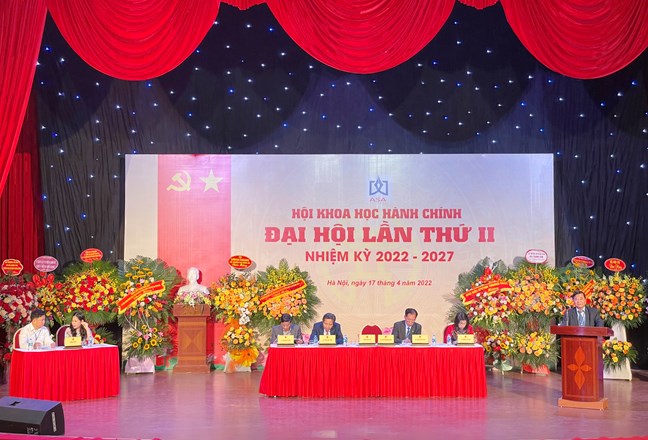 Tại Đại hội lần thứ II nhiệm kỳ 2022-2027, các đại biểu đã bầu Ban Chấp hành nhiệm kỳ mới gồm 37 thành viên và thống nhất đổi tên Hội Khoa học hành chính thành Hiệp hội Khoa học hành chính. Tiến sĩ Trần Anh Tuấn, nguyên Thứ trưởng Nội vụ, được bầu làm Chủ tịch Hiệp hội.