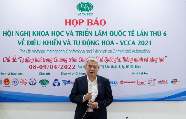 (ĐCSVN) - Hội nghị khoa học và Triển lãm quốc tế lần thứ 6 về điều khiển và tự động hóa (VCCA) sẽ diễn ra ngày 8-9/4 tại TP. Hồ Chí Minh. Đây là sự kiện do Hội Tự động hóa Việt Nam chủ trì, tổ chức 2 năm một lần.