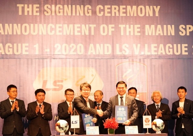  LS tài trợ V-League 1 và 2, mùa bóng 2020 