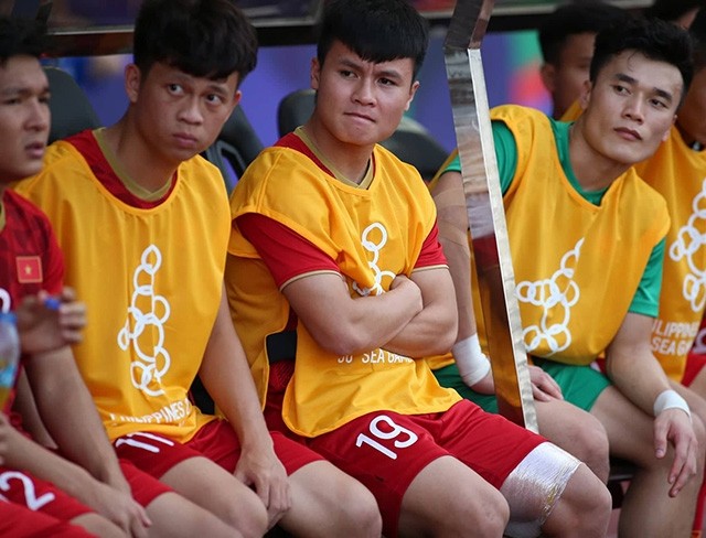  Nghỉ thi đấu hai tuần, Quang Hải chính thức chia tay SEA Games 