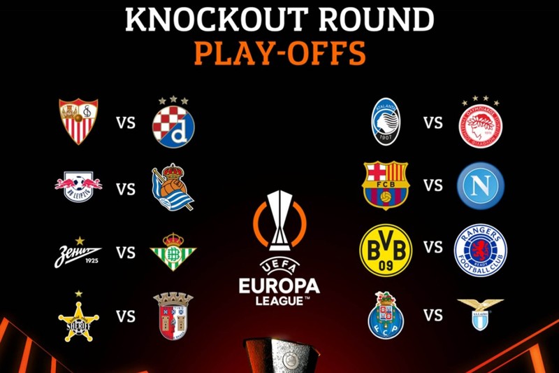  Kết quả bốc thăm play-off Europa League: Barca đụng độ Napoli 