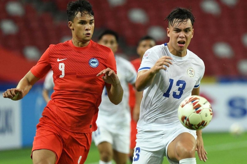  Thắng kịch tính Philippines, Singapore tiến gần bán kết AFF Cup 2020 