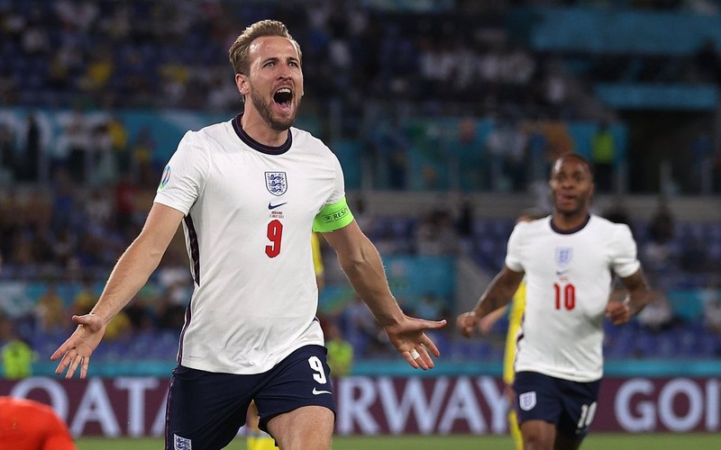  Harry Kane lập cú đúp, Anh thắng đậm Ukraine vào bán kết Euro 2020 