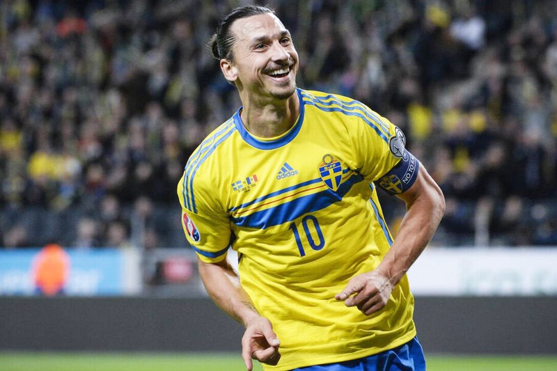  Zlatan Ibrahimovic trở lại Đội tuyển Thụy Điển 