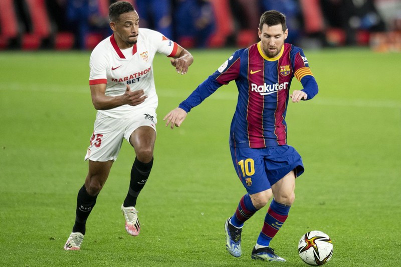  Barcelona thất bại trước Sevilla 