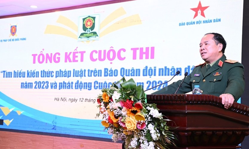 (ĐCSVN) - Cuộc thi “Tìm hiểu kiến thức pháp luật trên Báo Quân đội nhân dân