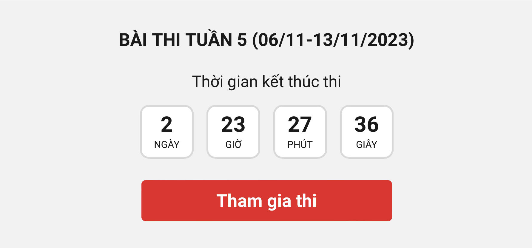 (ĐCSVN) - Sau 4 ngày diễn ra tuần thi thứ năm, Cuộc thi “Chung tay vì an toàn giao thông” năm 2023 đã thu hút đông đảo người tham gia dự thi với gần 440 nghìn lượt thi.