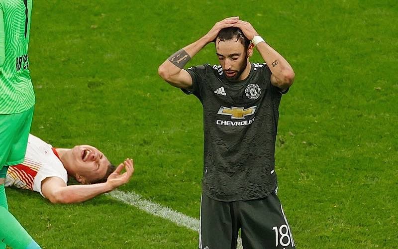  Bại trận trước Leipzig, Man United xuống chơi Europa League 