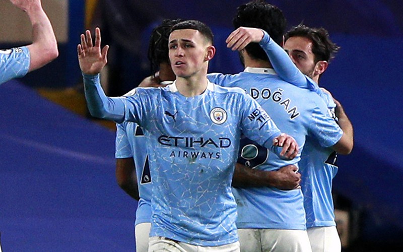  Man City đánh bại Chelsea 3-1 