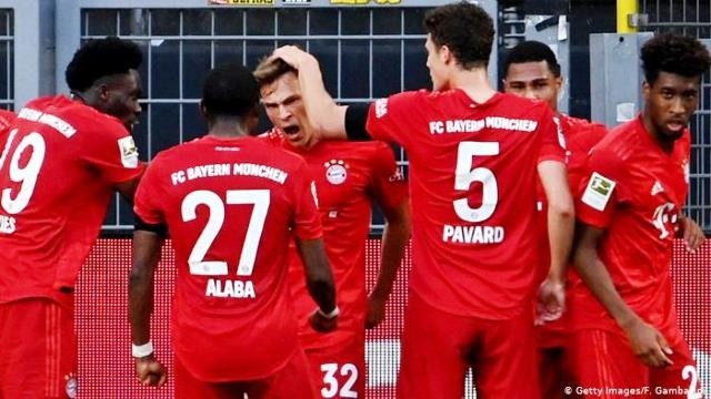  Đánh bại Borussia Dortmund, Bayern Munich tiến gần tới chức vô địch 