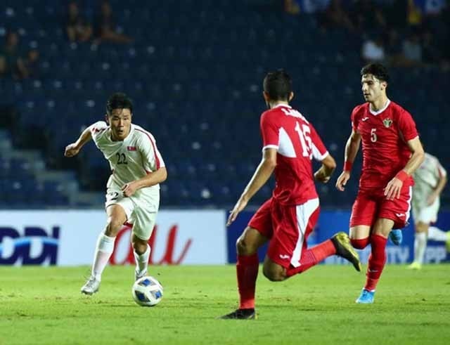  Thắng U23 Triều Tiên, U23 Jordan vươn lên ngôi đầu bảng D 