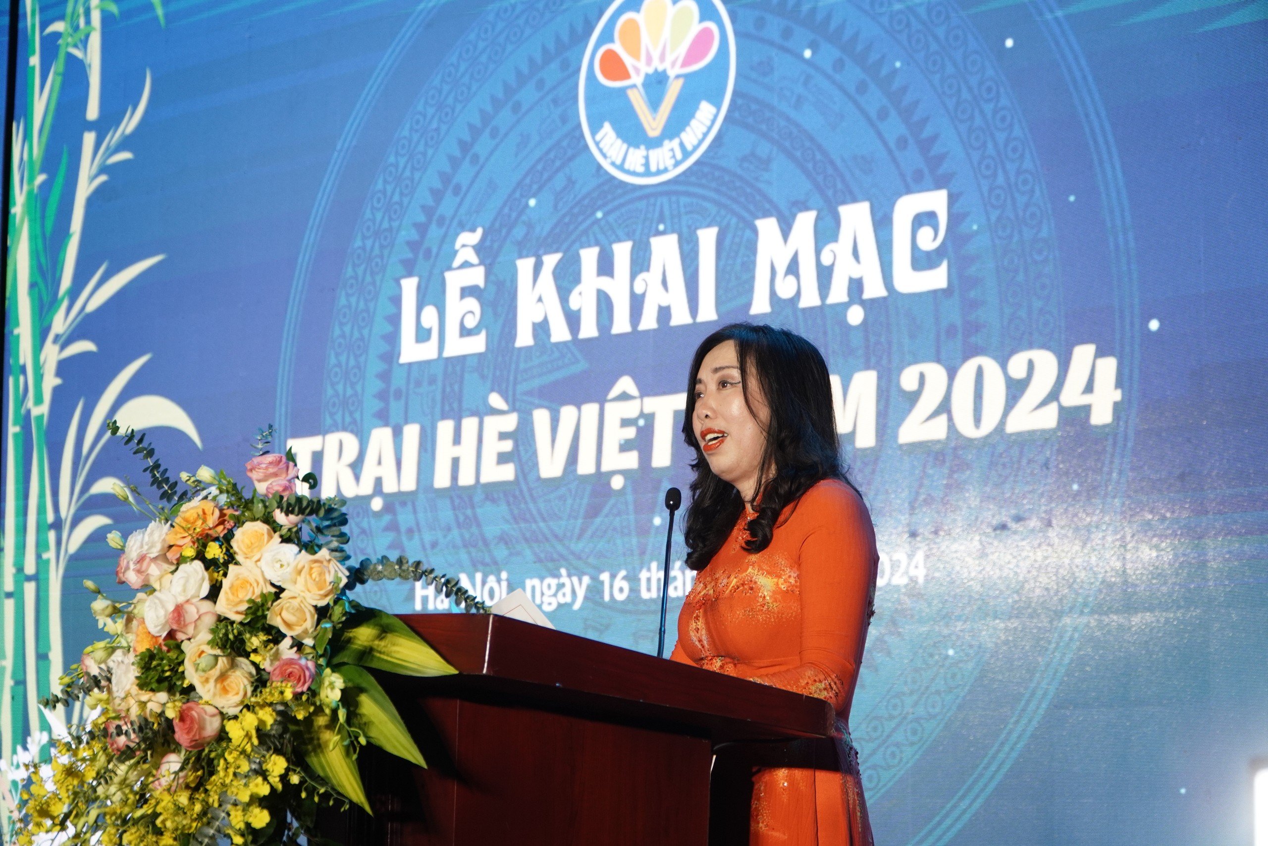 (ĐCSVN) - Trại hè Việt Nam 2024 có chủ đề “Đất nước trọn niềm vui” nhằm kỷ niệm 70 năm Ngày Chiến thắng Điện Biên Phủ, 70 năm Ngày Giải phóng Thủ đô, hướng tới kỷ niệm 80 năm ngày thành lập nước CHXHCN Việt Nam, 50 năm giải phóng miền Nam, thống nhất đất nước.