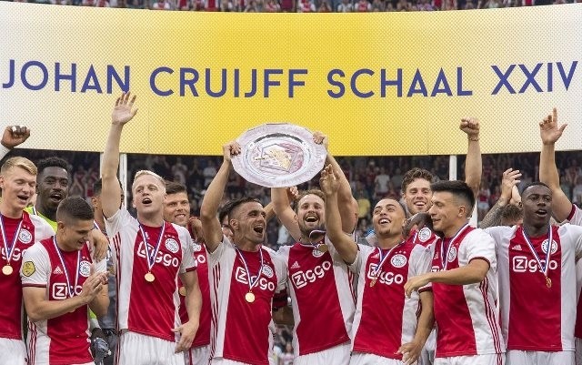  Đánh bại PSV, Ajax lần thứ chín giành Siêu cúp Hà Lan 