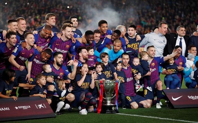  Messi ghi bàn duy nhất, đưa Barca đến ngôi vương La Liga 