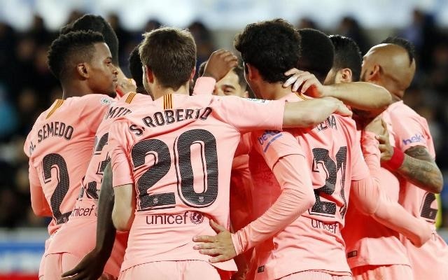  Thắng nhẹ 2-0, Barca đã rất gần với chức vô địch 