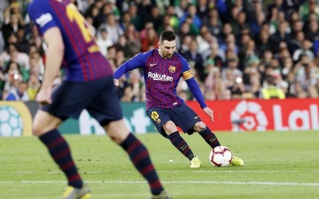  Messi lập hat-trick, Barca rộng cửa vô địch 