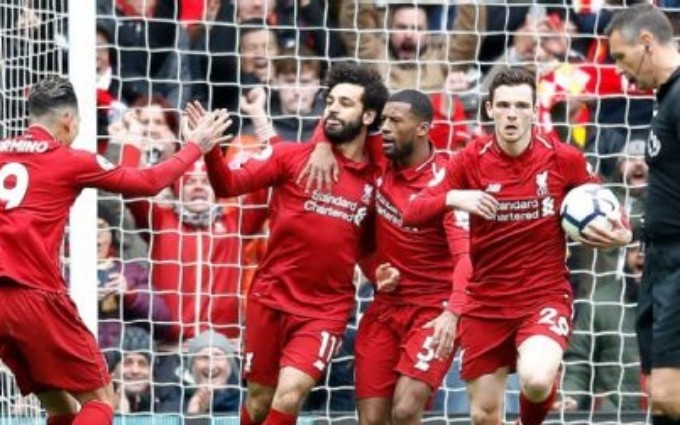  Thắng đậm Burnley 4-2, Liverpool bám sát Man City 