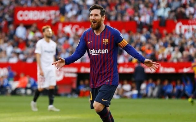  Messi lập hat-trick, Barca vượt khó ở xứ Andalusia 