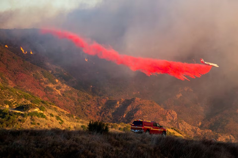  Lại cháy rừng nghiêm trọng ở bang California (Mỹ), hàng nghìn người phải sơ tán 