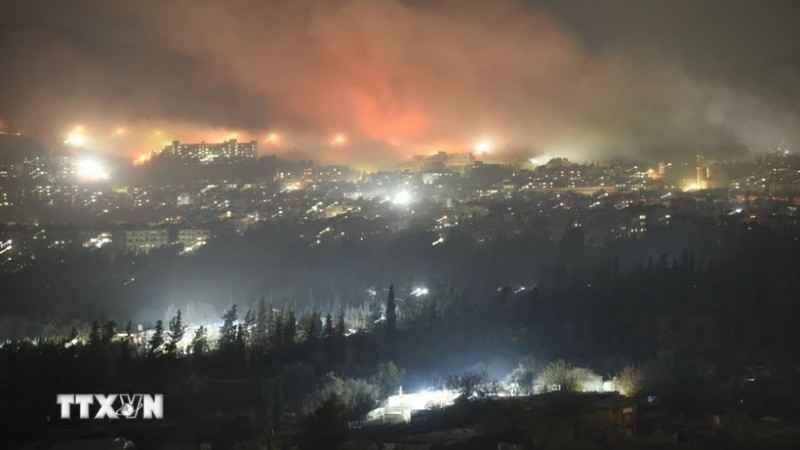  Căng thẳng tại Trung Đông: Israel không kích quy mô lớn tại Syria 