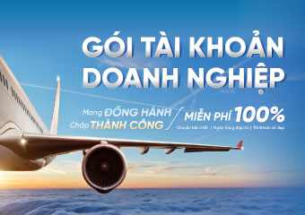 (ĐCSVN) - Doanh nghiệp chỉ cần đăng ký 1 lần để được hưởng combo ưu đãi miễn 100% phí dịch vụ ngân hàng thường xuyên và thiết yếu của doanh nghiệp, gồm: Phí chuyển tiền VND tại quầy, phí giao dịch ngân hàng điện tử, tặng tài khoản số đẹp.