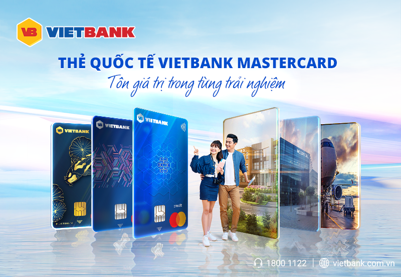 (ĐCSVN) - Ngân hàng TMCP Việt Nam Thương Tín (Vietbank - VBB) hợp tác cùng tổ chức thẻ quốc tế Mastercard ra mắt thương hiệu thẻ Vietbank Mastercard với nhiều đặc quyền, tiện ích thiết thực và ưu đãi hấp dẫn cho chủ thẻ như: miễn phí phát hành, miễn phí thường niên trọn đời, 0% phí chuyển đổi ngoại tệ, tặng gói khám sức khỏe và tầm soát ung thư toàn diện; tặng gói chăm sóc sức khoẻ gia đình 24/7, hoàn tiền lên đến 10%, nhận các ưu đãi lên đến 50% khi mua sắm chi tiêu tại các đối tác liên kết của Vietbank và Mastercard.