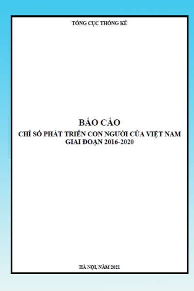 Báo cáo chỉ số phát triển con người Việt Nam giai đoạn 2016-2020