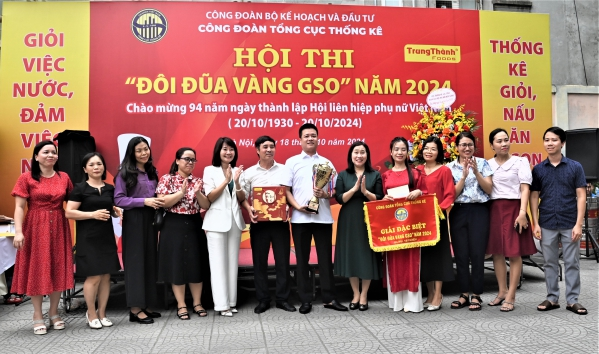 Tổng cục Thống kê tổ chức Hội thi “Đôi đũa vàng GSO” năm 2024