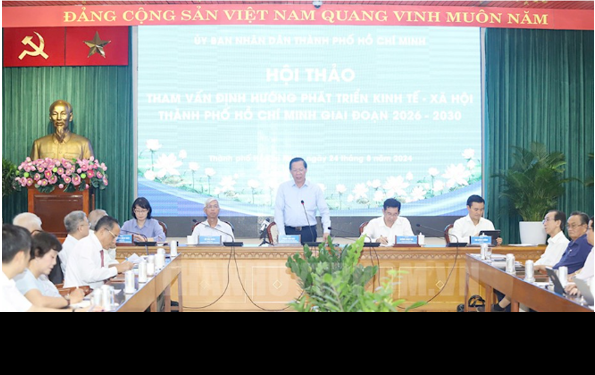 Cục Thống kê TP. Hồ Chí Minh tham gia Hội thảo tham vấn định hướng phát triển kinh tế - xã hội Thành phố giai đoạn 2026-2030