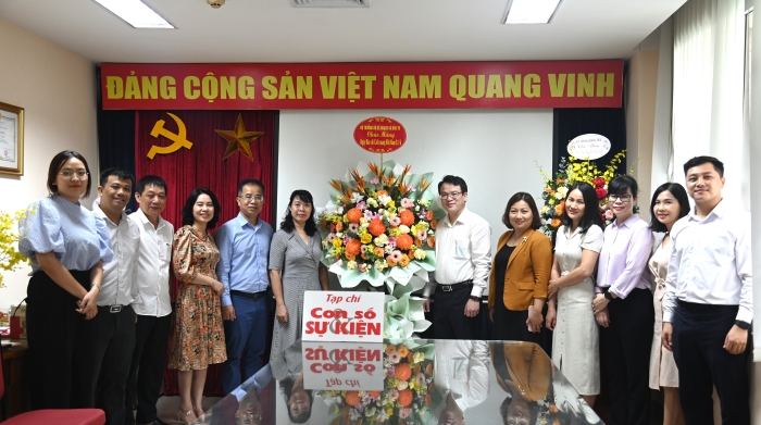 Lãnh đạo Bộ Kế hoạch và Đầu tư chúc mừng Tạp chí Con số và Sự kiện nhân ngày Báo chí Cách mạng Việt Nam 21-6