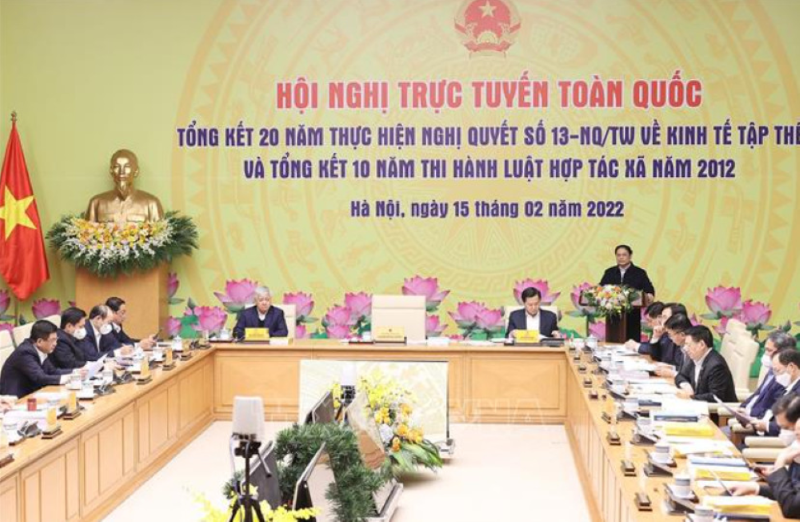  Hội nghị toàn quốc Tổng kết 20 năm thực hiện Nghị quyết số 13-NQ/TW về kinh tế tập thể và Tổng kết 10 năm thi hành Luật hợp tác xã năm 2012