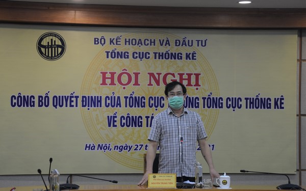 Hội nghị công bố Quyết định của Tổng cục trưởng Tổng cục Thống kê về nhân sự lãnh đạo Cục Thống kê tỉnh Cao Bằng