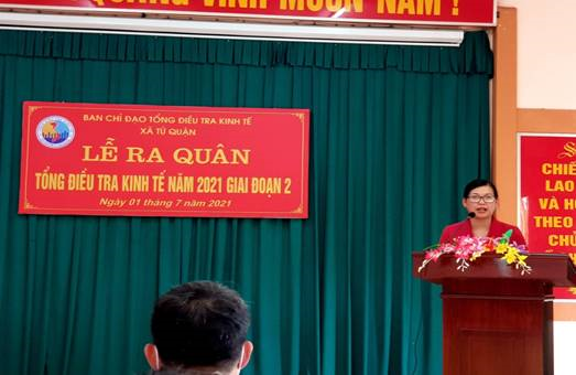 Tuyên Quang ra quân Tổng điều tra kinh tế năm 2021 giai đoạn 2