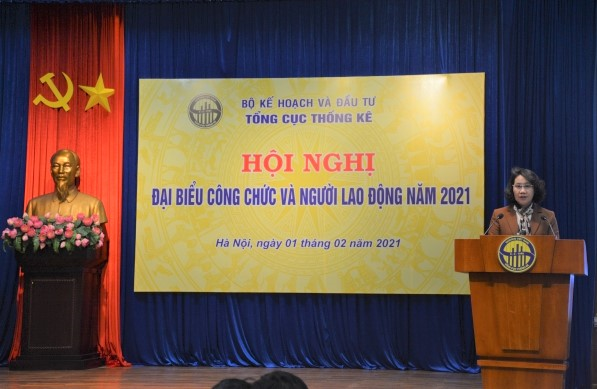 Hội nghị Đại biểu công chức và người lao động năm 2021 và Công bố Quyết định của Tổng cục trưởng 