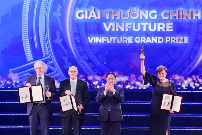 Giải thưởng VinFuture chung tầm nhìn với giải Nobel trong phát hiện và vinh danh công trình ý nghĩa với nhân loại