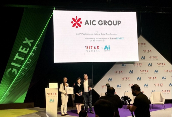 AIC Group giành giải AI danh giá nhất tại GITEX Global 2021