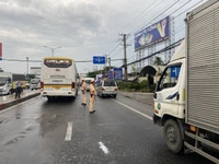 Tiền Giang, Long An: Tổng kiểm soát xe ô tô kinh doanh vận tải hành khách và xe ô tô vận tải hàng hóa bằng container