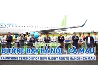 Cà Mau lần đầu có đường bay thẳng kết nối với Thủ đô Hà Nội